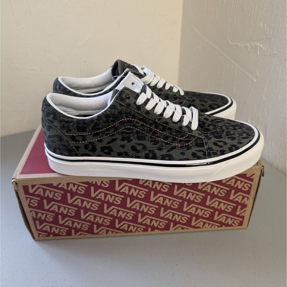 VANS ANAHEIM FACTORY OLD SKOOL 36 DX Leopard NEW in Boxi Men's size 10 - Picture 4 of 8